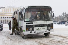 В российском городе пропали все автобусы и маршрутки